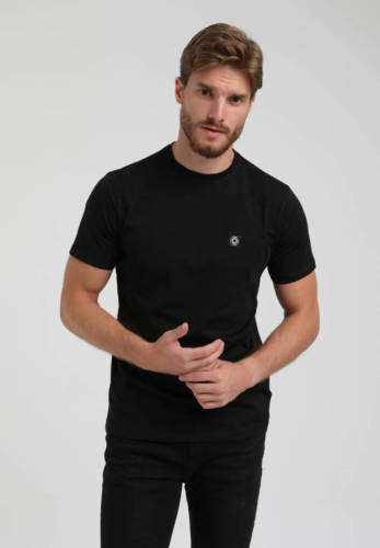 Gabbiano regular fit T-shirt met logo black