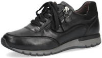 Caprice Ginga leren sneakers zwart