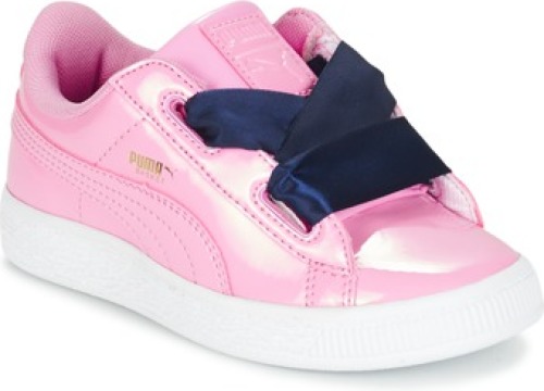 Lage Sneakers Puma  BASKET HEART PATENT PS