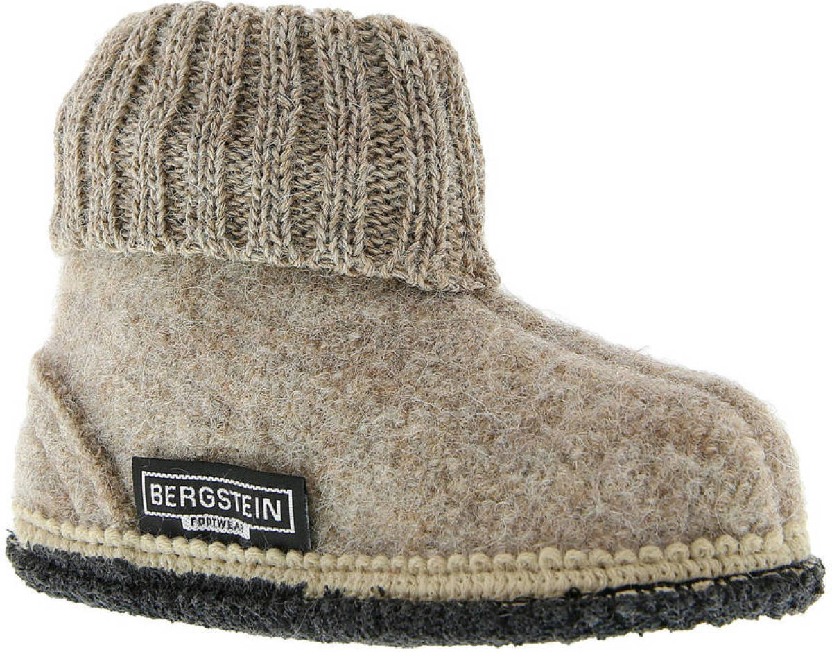 Bergstein Cozy pantoffel beige kids