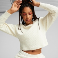 Puma Sweater met gematelasseerd effect Classics Quilted crew