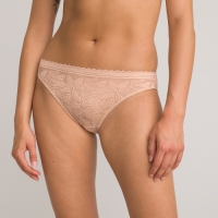 La Redoute Collections Slip in microvezels en kant