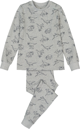La Redoute Collections Geribbelde pyjama, dinosaurus print