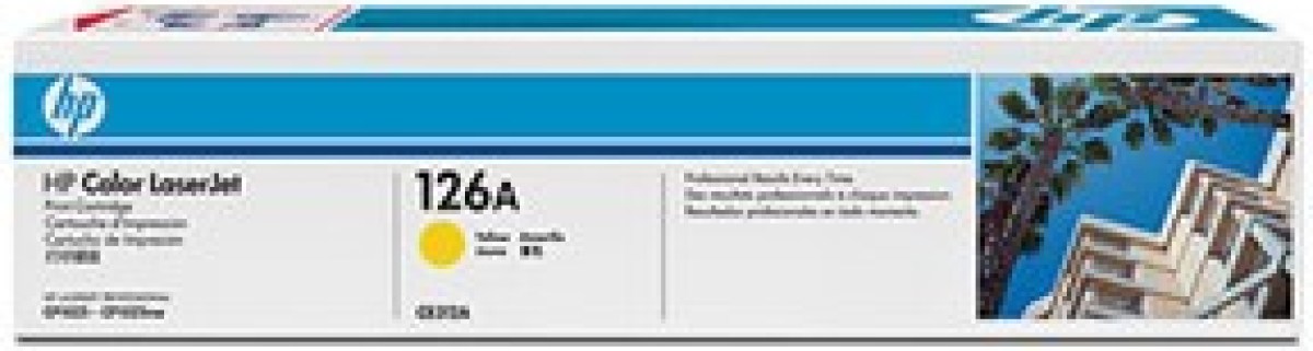 HP 126A CE312A - Geel