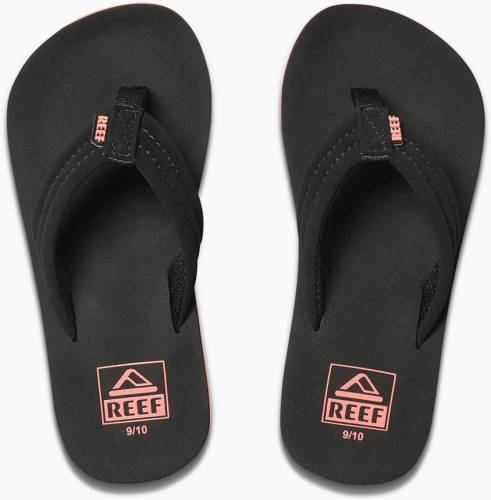 Reef Ahi Wedge plateau teenslippers zwart kopen? Kopen.nl