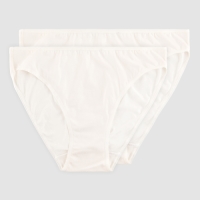 Playtex Set van 4 midi slips in bio katoen
