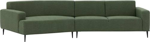 Goossens Excellent Hoekbank Prato groen, stof, 2,5-zits, modern design