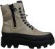 Mjus Latofascia P42219 leren veterboots taupe/zwart