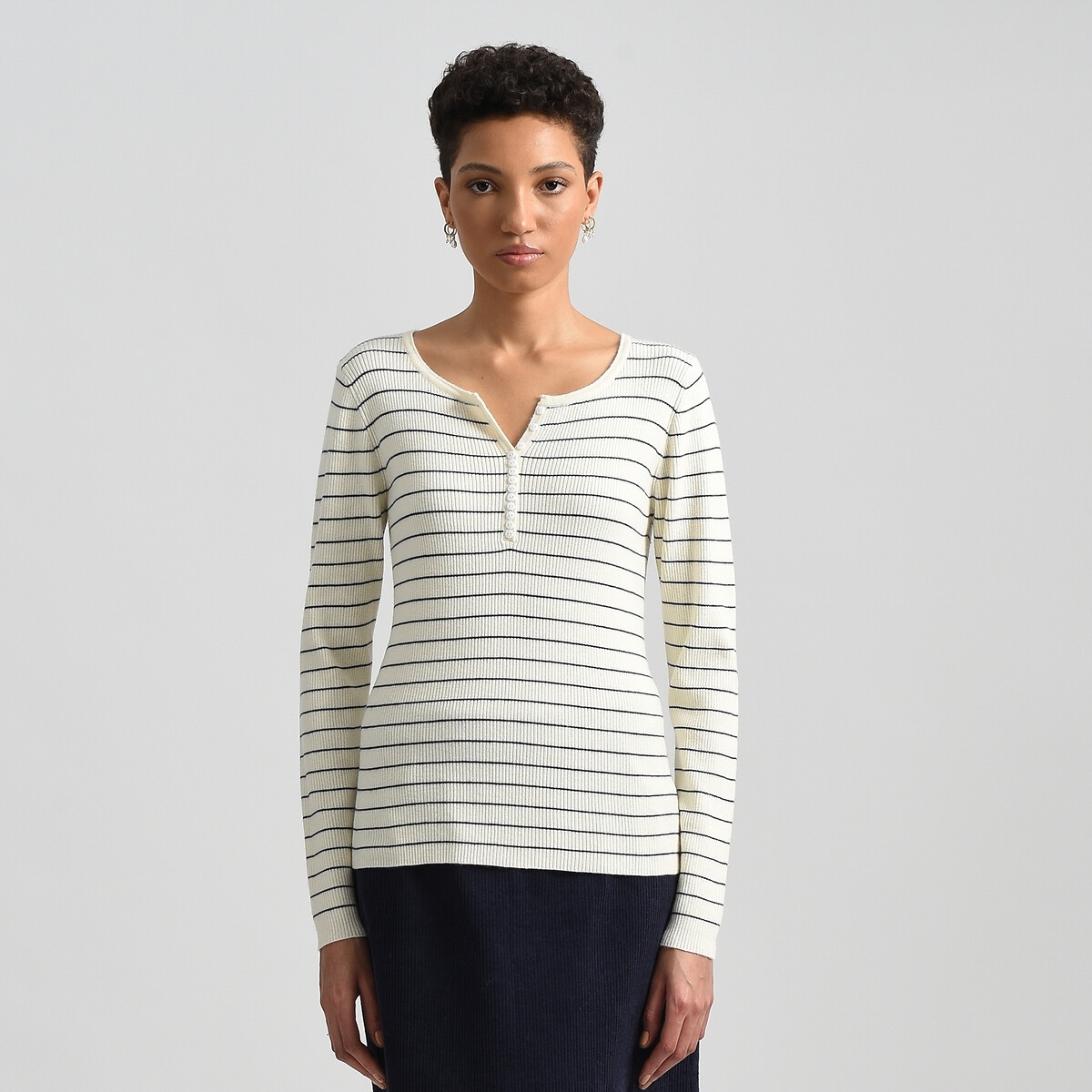 Molly Bracken Marinetrui in fijn tricot