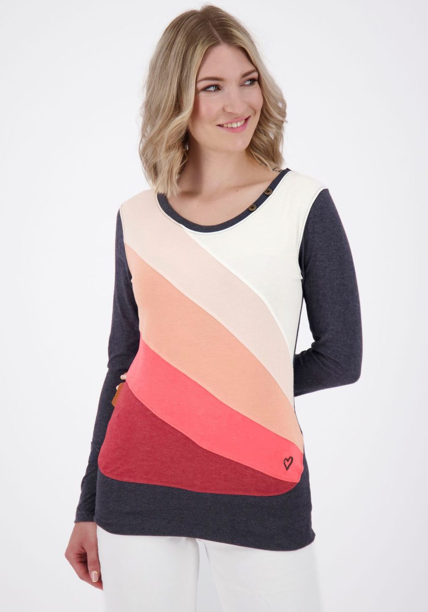 alife and kickin Shirt met lange mouwen LenjaAK-A (1-delig)