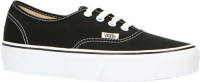 Vans Authentic Platform sneakers van suede zwart