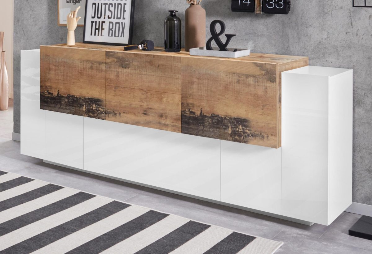 Tecnos Dressoir Coro Breedte ca. 220 cm