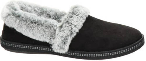 Skechers Cali pantoffels zwart