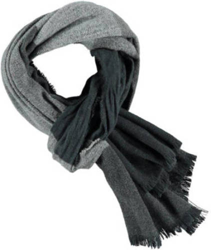 Sarlini gestreepte sjaal grijs
