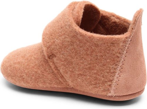 Bisgaard Pantoffels Bisgaard Baby Wool met klittenbandsluiting