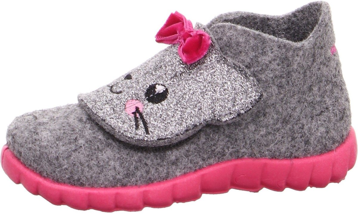 Superfit Pantoffels HAPPY met WMS-schoenwijdtemeetsysteem met brede klittenbandsluiting