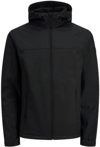 JACK & JONES PLUS SIZE softshell jas JJEMARVIN Plus Size black