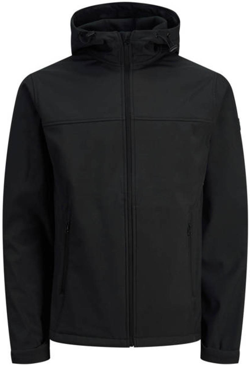 JACK & JONES PLUS SIZE softshell jas JJEMARVIN Plus Size black