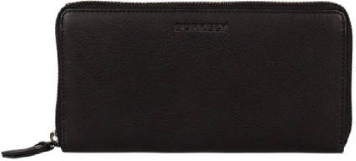 Burkely leren portemonnee Antique Avery L zwart