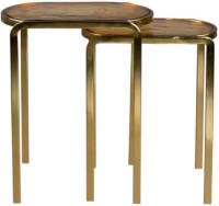 Dutchbone bijzettafel Badhu (set van 2) SIDE TABLE BANDHU SET OF 2