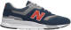 New balance 997 sneakers donkerblauw/grijs/rood