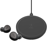 Jabra Elite 7 Pro Titanium Zwart + Belkin Boost Up Draadloze Oplader 10W Zwart