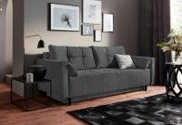 COLLECTION AB Slaapbank inclusief slaapfunctie, bedkist, binnenvering en losse rug- en sierkussens, vrij plaatsbaar