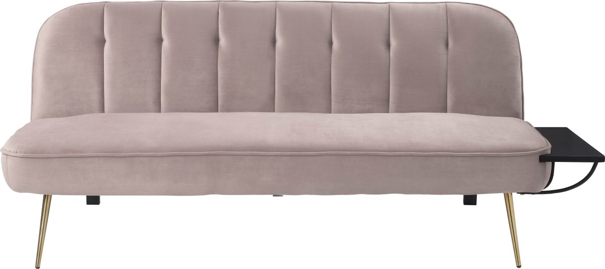 ATLANTIC home collection Slaapbank inclusief bijzettafel