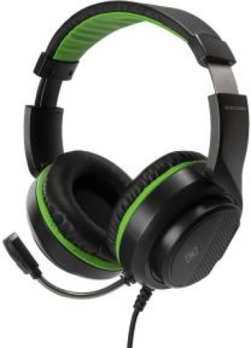 Deltaco GAM-128 hoofdtelefoon/headset Bedraad Hoofdband Gamen Zwart, Groen