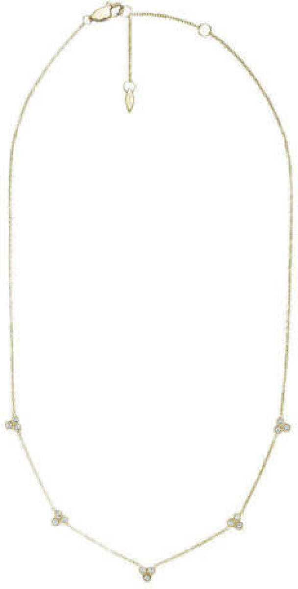 Fossil collier JF04115710 Sutton goudkleurig