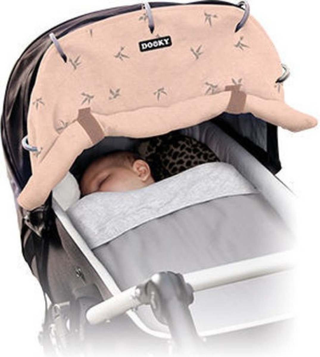 Dooky Origami Cover beschermdoek rose