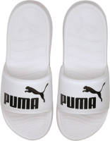 Puma Popcat 20 badslippers wit/zwart