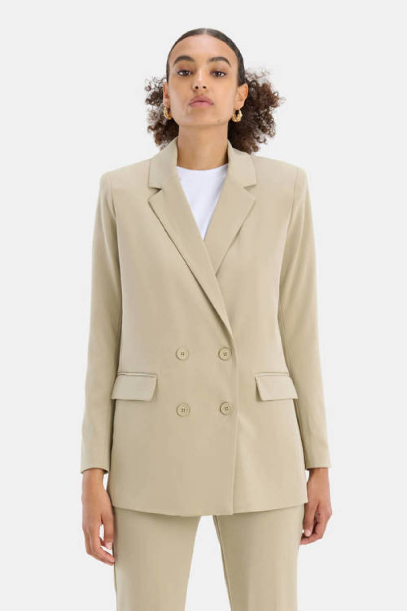 Shoeby Eksept blazer City zand