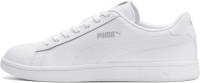 Puma Smash v2 leren sneakers wit