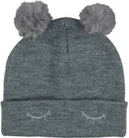 Sarlini muts met lurex grijs