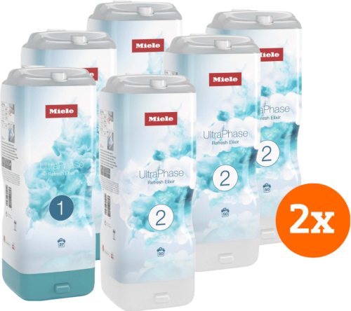 Miele Set UltraPhase Refresh Elixir 1 & 2 (12 flacons)