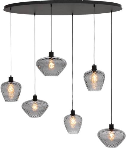 Goossens Hanglamp Dijon, Hanglamp met 6 lichtpunten