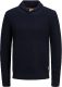 Jack & Jones Trui met sjaalkraag in getextureerd tricot Nick