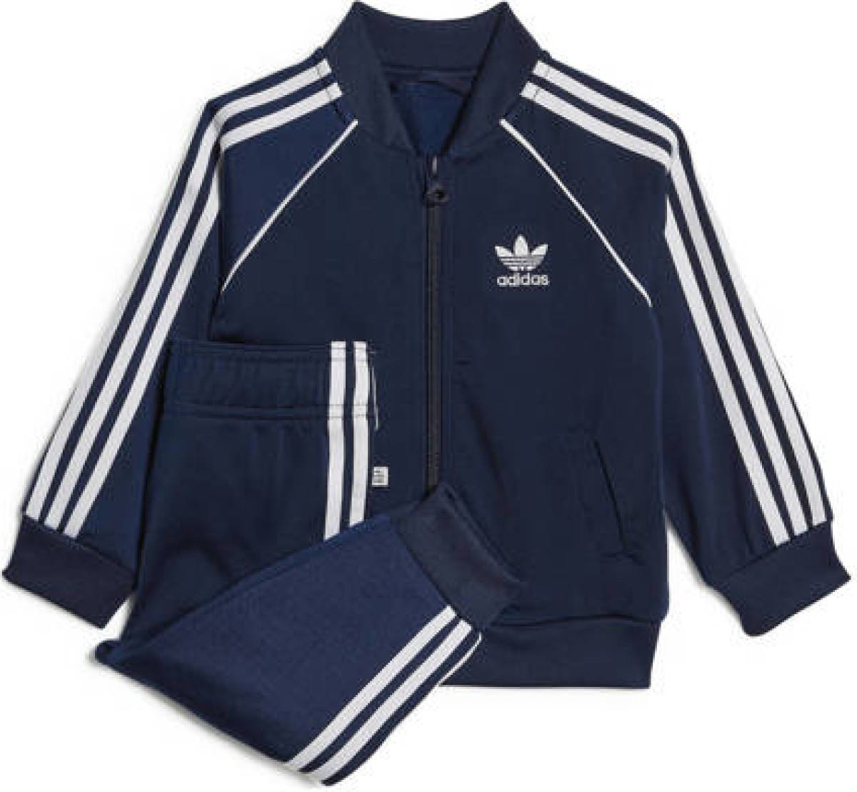 adidas Originals Superstar Adicolor baby trainingspak donkerblauw