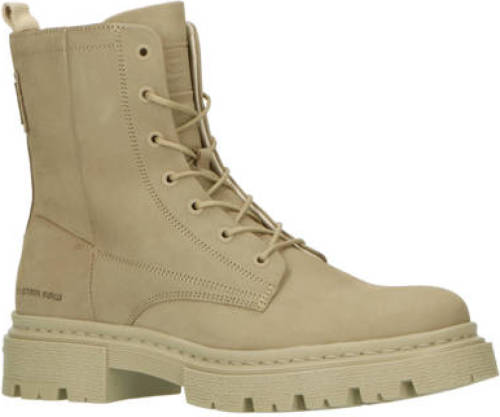 G-star Raw Kaffy High Lace nubuck veterboots taupe