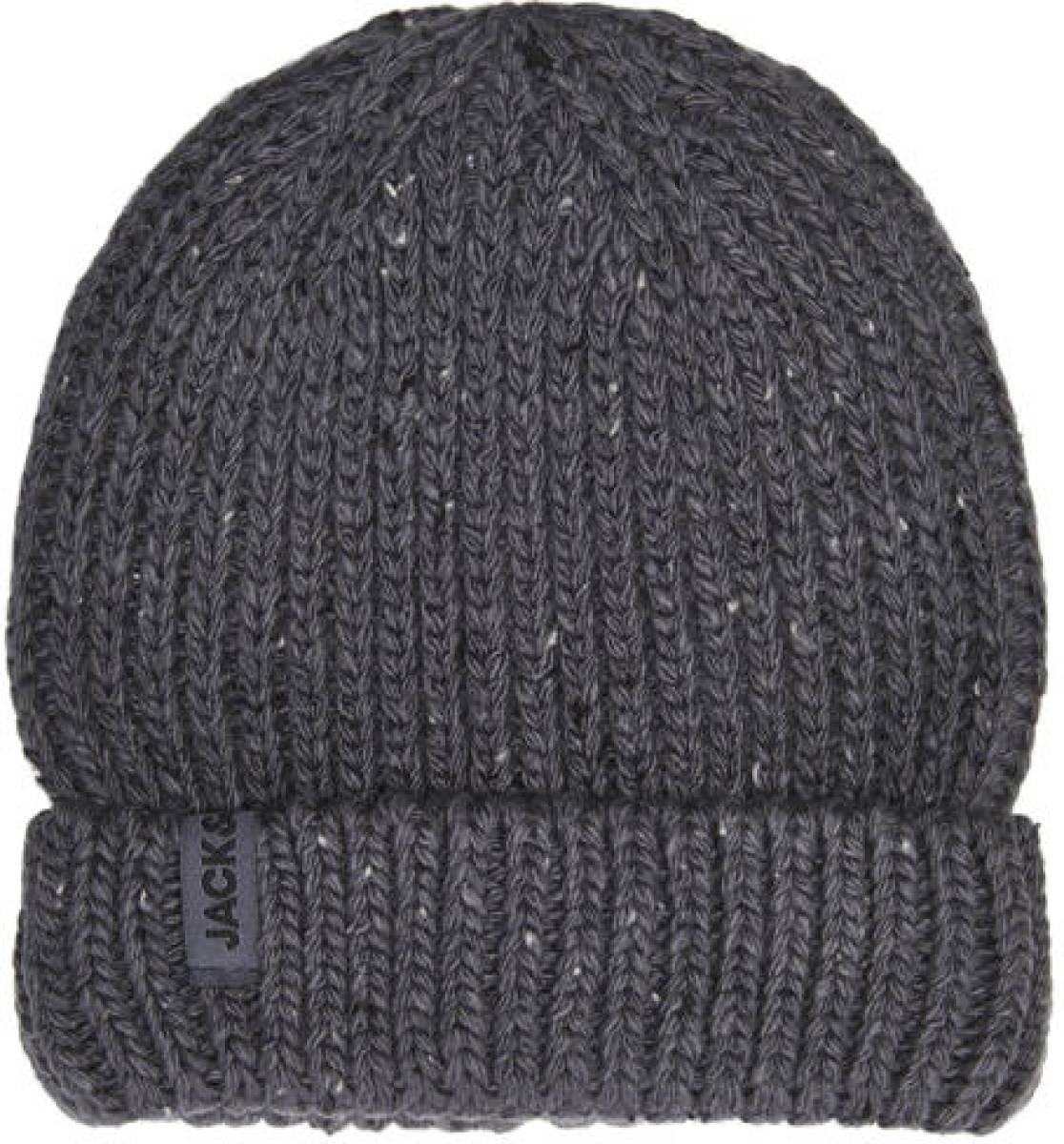 Jack & Jones muts JACCLIFF gemeleerd antraciet