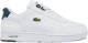 Lacoste T-Clip sneakers wit/donkergroen