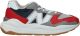 New balance 574 sneakers rood/grijs/wit