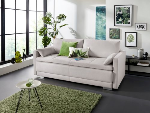 INOSIGN Slaapbank Alexander Boxspringvering, incl. slaapfunctie en bedkist met comfort-zithoogte
