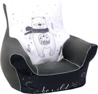 Knorrtoys ® Zitzak BEAR voor kinderen, made in europe