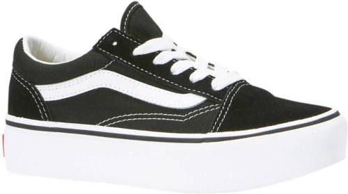 Vans Old Skool Platform sneakers zwart/wit