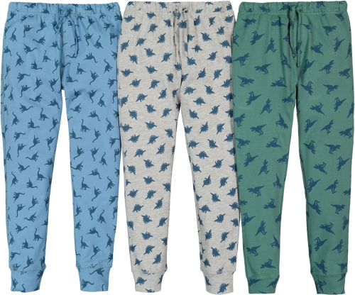 La Redoute Collections Set van 3 pyjamabroeken met dinosaurus print
