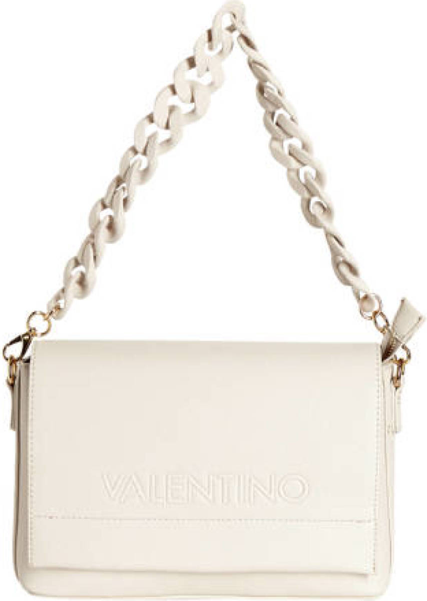 Valentino Bags schoudertas Noodles met logo ecru