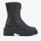 Via vai Bobbi Strip 59019 leren enkelboots zwart