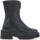 Via vai Bobbi Strip 59019 leren enkelboots zwart